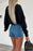 Raw Hem Denim Skorts - Byyde