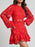 Lace Crochet Long Sleeve Mini Dress - Byyde