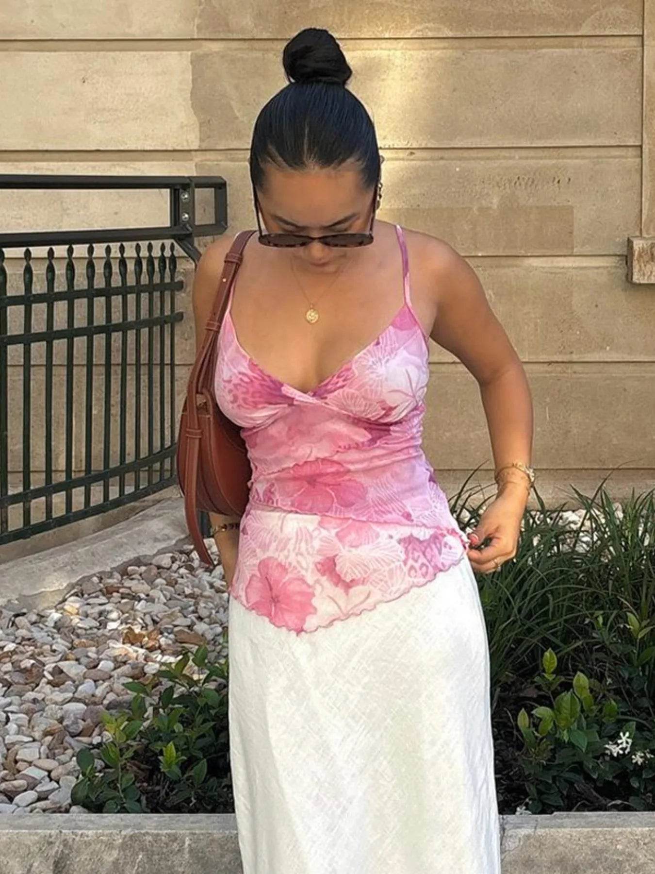 Floral Print Cami Top - Byyde