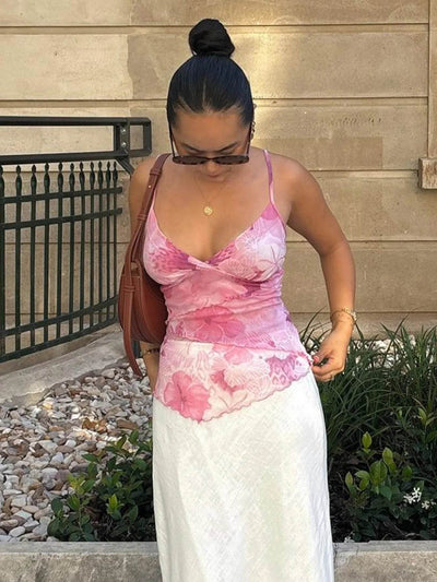 Floral Print Cami Top - Byyde