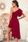 One-Shoulder Flutter Sleeve Asymmetrical Dress - Byyde