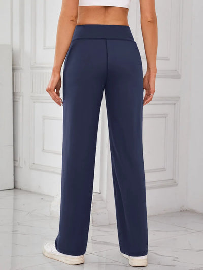 Lovelet High Waist Active Pants with Pockets - Byyde