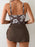 Printed Scoop Neck Wide Strap Two-Piece Swimwear - Byyde