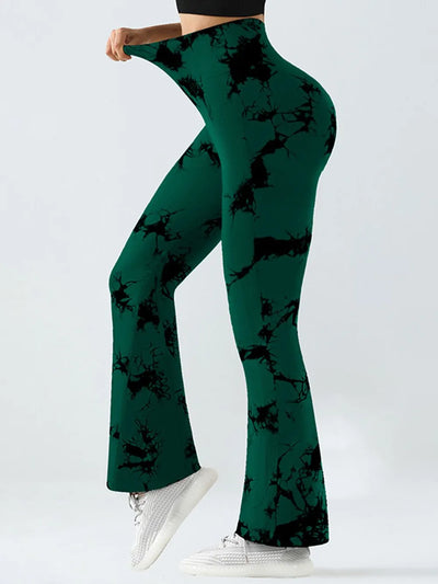 Tie-Dye High Waist Active Leggings - Byyde