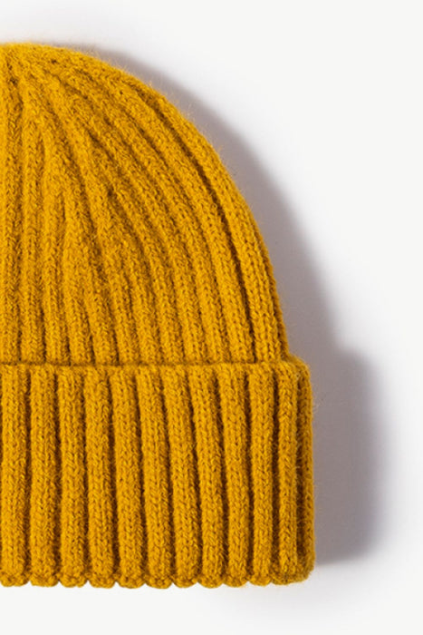 Rib-Knit Cuff Beanie - Byyde