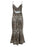 Leopard Print Satin Maxi Dress - Byyde