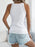 Openwork Sleeveless Knit Tank - Byyde