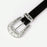 PU Leather Inlaid Rhinestone Belt - Byyde