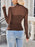 Lovelet Mock Neck Long Sleeve Top - Byyde