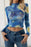 Starry Sky Cropped Mesh T-Shirt - Byyde