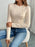 Perfee Decorative Button Round Neck Long Sleeve Bodysuit - Byyde