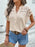 Swiss Dot Cutout Button Down Shirt - Byyde
