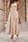 Tiered Crisscross Spaghetti Strap Dress - Byyde