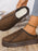 Round Toe Platform Slippers - Byyde