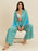 Open Front Printed Top and Pants Set - Byyde