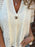 Full Size One Button Openwork Cardigan Plus Size - Byyde