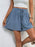Swiss Dot Lace Up Shorts - Byyde