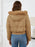 Pocketed Long Sleeve Cropped Hooded Winter Coat - Byyde