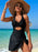 Cutout Printed Halter Neck One-Piece Swimwear - Byyde