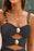 Cutout Ruched Sweetheart Neck One-Piece Swimwear - Byyde