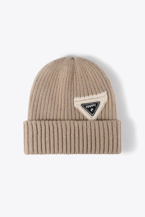 HAPPY Contrast Beanie - Byyde