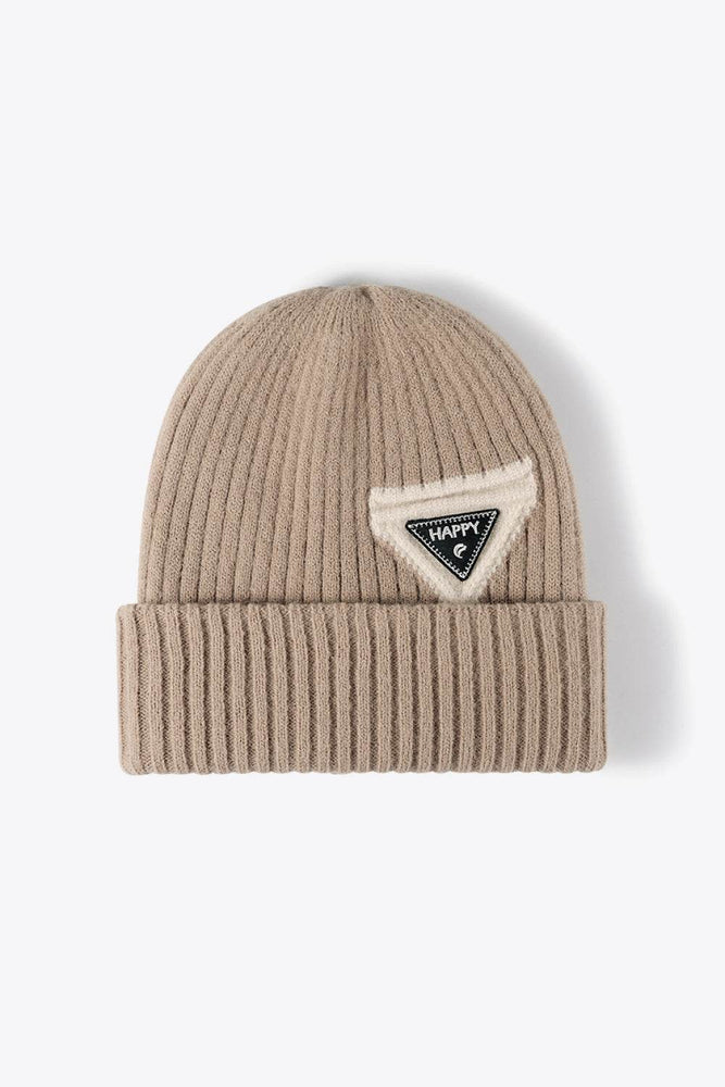 HAPPY Contrast Beanie - Byyde