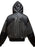 Men's Faux Fur Hooded Contrast Bomber Jacket - Byyde
