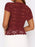 Lace Short Sleeve T-Shirt - Byyde