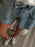 Rhinestone High Waist Denim Shorts - Byyde
