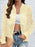 Sheer Lace Zip Up Long Sleeve Jacket - Byyde