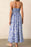 Floral Print Spaghetti Strap High Waist Dress - Byyde