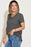 Basic Bae Full Size V-Neck High-Low T-Shirt - Byyde