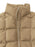 Pocketed Plaid Quilted Zip Up Winter Coat - Byyde