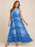 Raw Hem Layered Denim Maxi Dress - Byyde