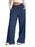 Full Size Drawstring Relaxed Fit Wide Leg Pants Plus Size - Byyde