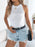 Openwork Sleeveless Knit Tank - Byyde