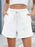 Drawstring Wash Denim Shorts - Byyde