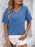 Mandy V-Neck Dropped Shoulder T-Shirt - Byyde