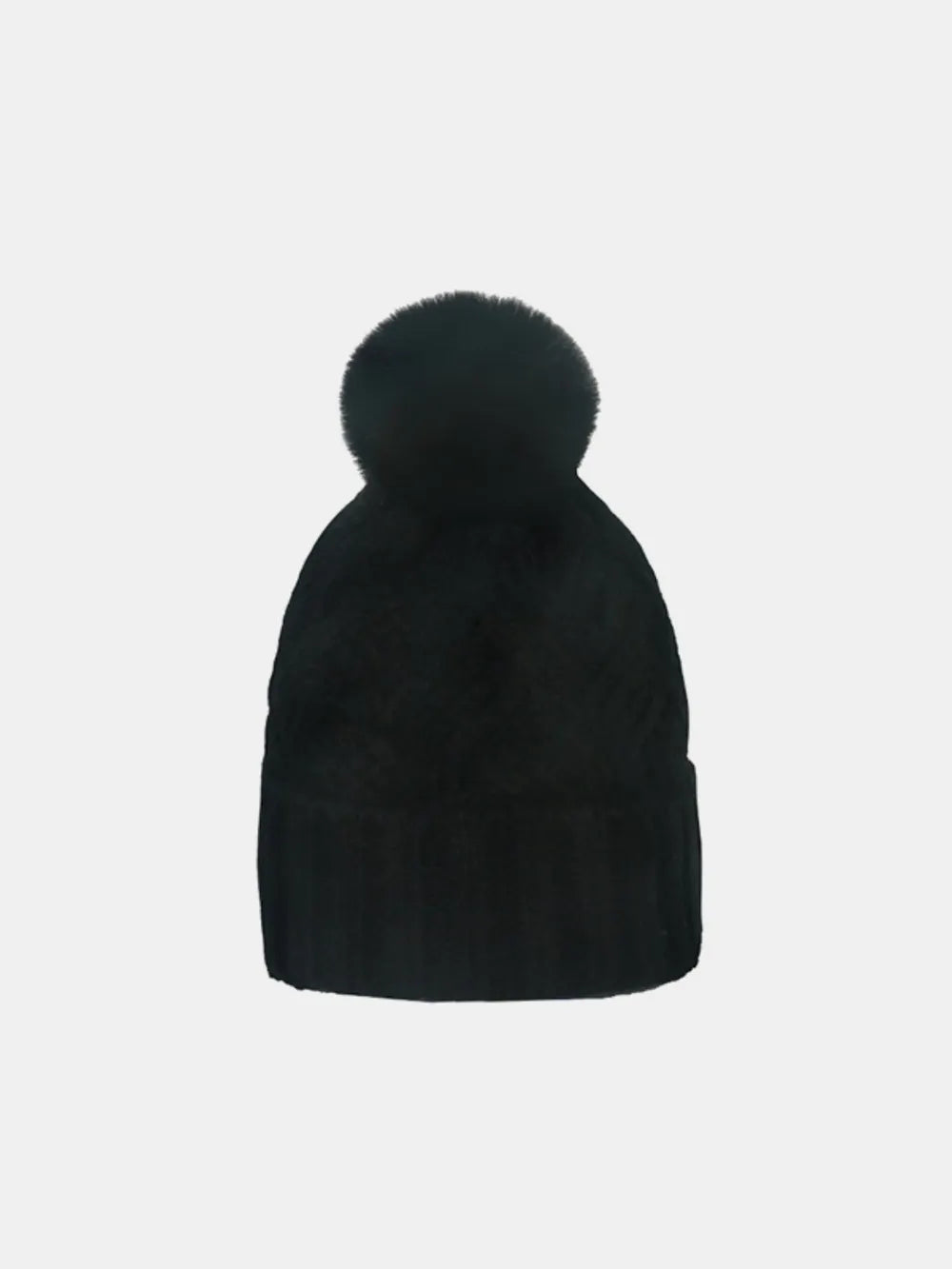 Roll Rim Cable-Knit Hat - Byyde