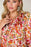 Double Take Full Size Printed Button Up Long Sleeve Shirt - Byyde