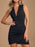 V-Neck Sleeveless Dress - Byyde