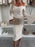 Off Shoulder Bell Sleeve Bodycon Midi Dress - Byyde