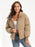Zip Up Turtleneck Long Sleeve Puffer Jacket - Byyde
