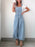 Wide Leg Denim Overalls - Byyde
