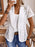 Lapel Collar Lace Blazer - Byyde
