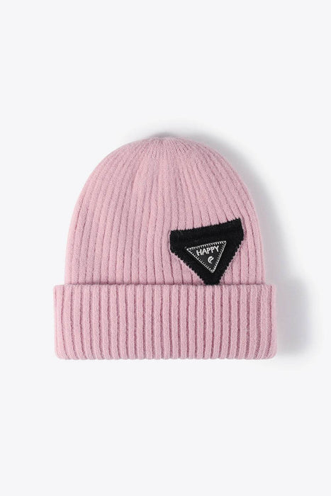 HAPPY Contrast Beanie - Byyde