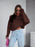 Boat Neck Drop Shoulder Sweater - Byyde