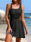 Asymmetrical Wide Strap One-Piece Swimwear - Byyde