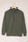 Side Slit Half Zip Long Sleeve Sweatshirt - Byyde