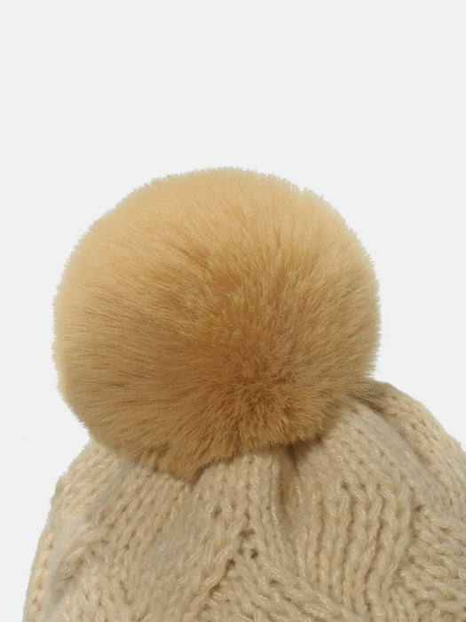 Roll Rim Cable-Knit Hat - Byyde